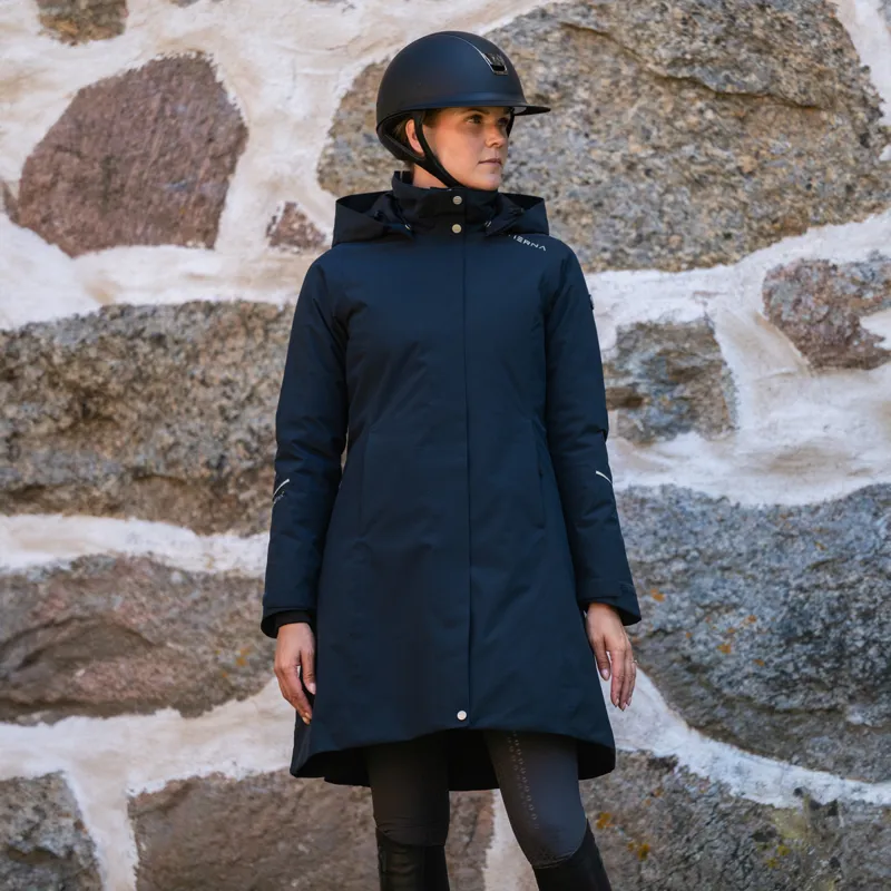 Stierna Stella Winter Womens Short Waterproof Coat - Midnight Navy-4