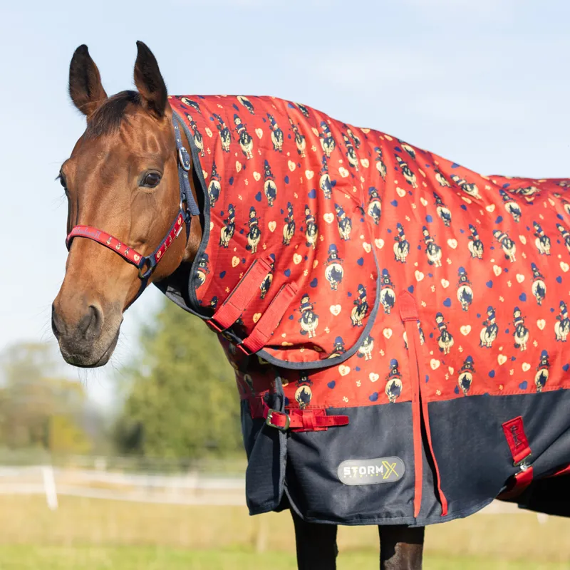 StormX Original 200g Combo Turnout Rug - Thelwell Balancing Act-2