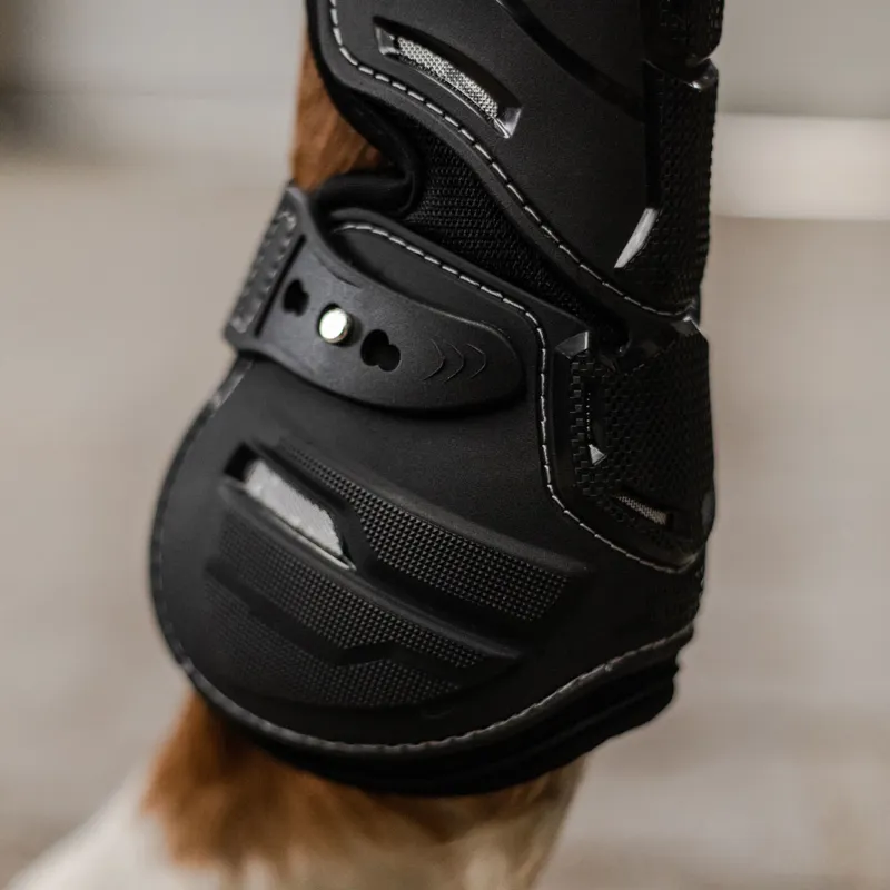 Stubben and Evolution Hybrid Tendon Boots - Black-4