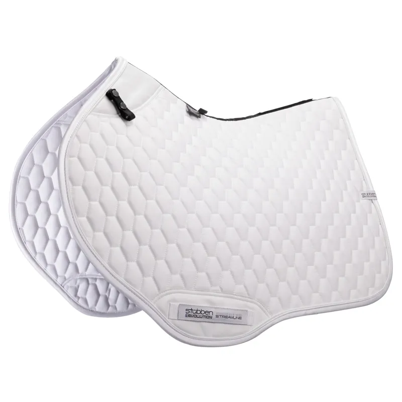 Stubben Streamline GEN2 Jumping Saddlecloth - White