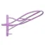 Stubbs S17 Standard Saddle Rack - Lilac