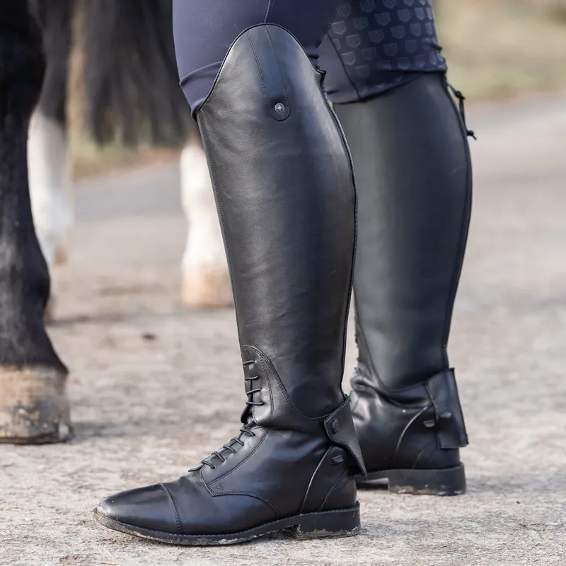 Suedwind Curvy AM Womens Tall Riding Boots - Black-2