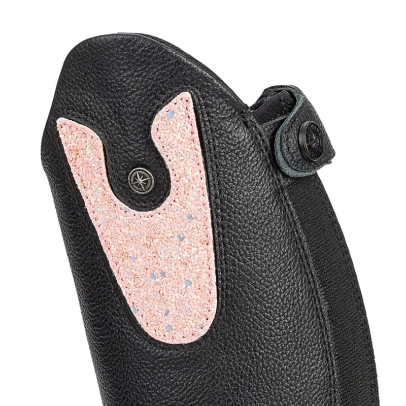 Suedwind Nova Fun Riding Boot Patches - Glitter/Light Rose-1