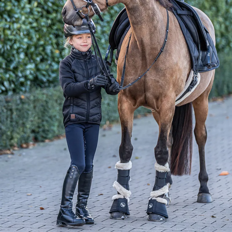 Suedwind Nova Fun Glitter Junior Tall Riding Boots - Black-8