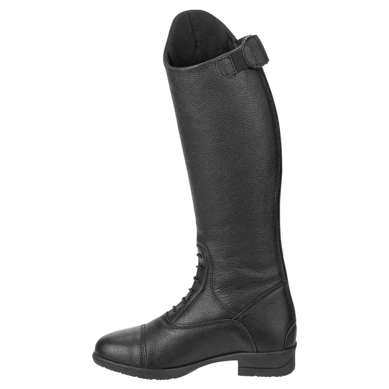 Suedwind Nova Fun Leather Convertible Junior Tall Riding Boots - Black-3