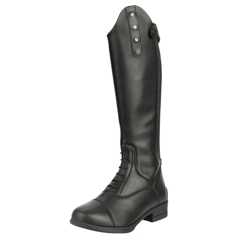 Suedwind Nova Fun Glitter Junior Tall Riding Boots - Black