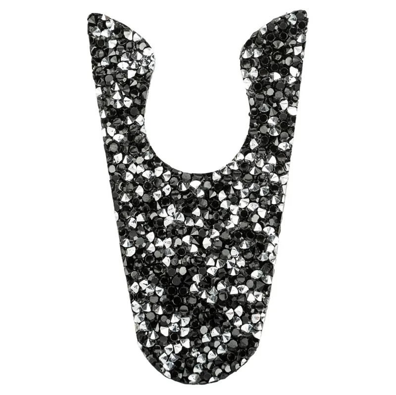 Suedwind Nova Fun Riding Boot Patches - Fine Crystal/Black Silver