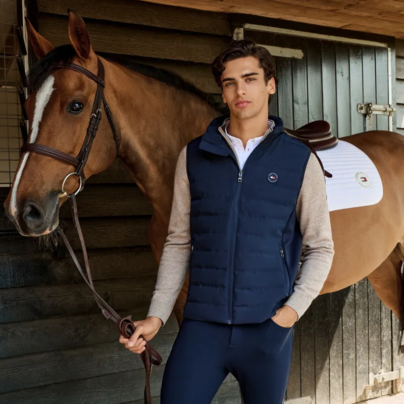 Tommy Hilfiger Lewis Mens Quilted Gilet - Desert Sky-4