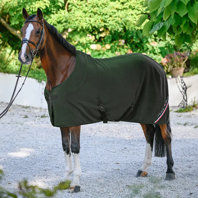 Tommy Hilfiger Stanford Fleece Rug - Pine