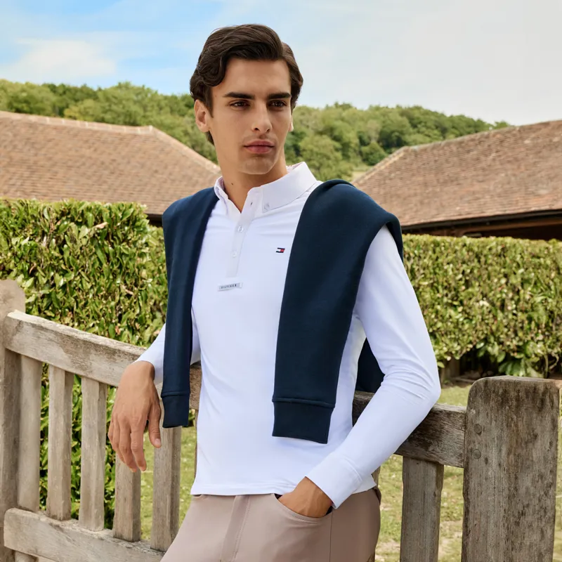 Tommy Hilfiger Eaton Mens Show Shirt - Optic White-1