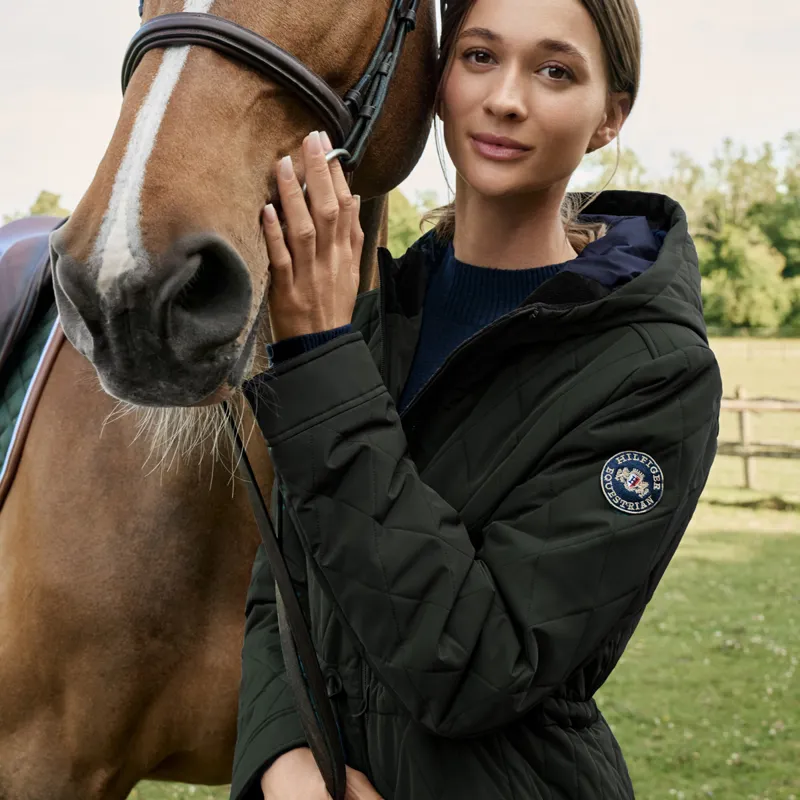 Tommy Hilfiger Forest Womens Quilted Jacket - Pine-7