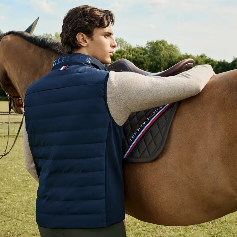 Tommy Hilfiger Lewis Mens Quilted Gilet - Desert Sky-1