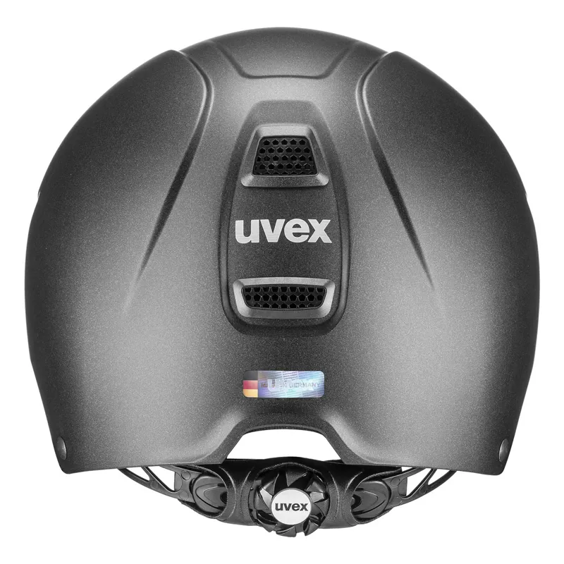 Uvex Perfexxion III XC Riding Hat - Black Matt-3