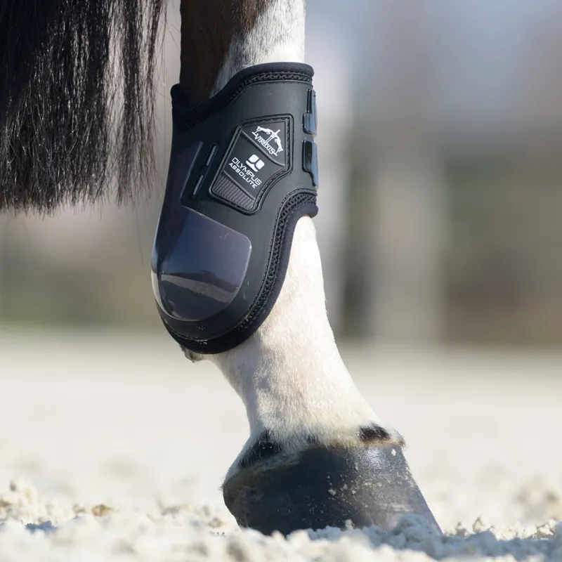 Veredus Olympus Absolute Rear Fetlock Boots - Black-1