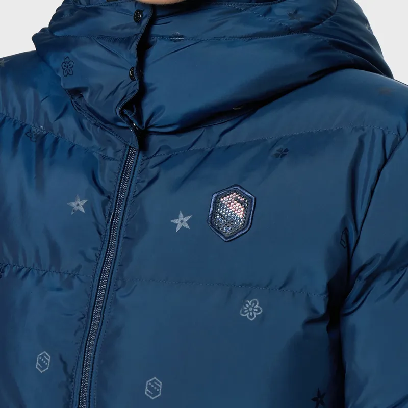 Samshield Billie Emblem Edition Womens Quilted Jacket - Galactic Blue-2