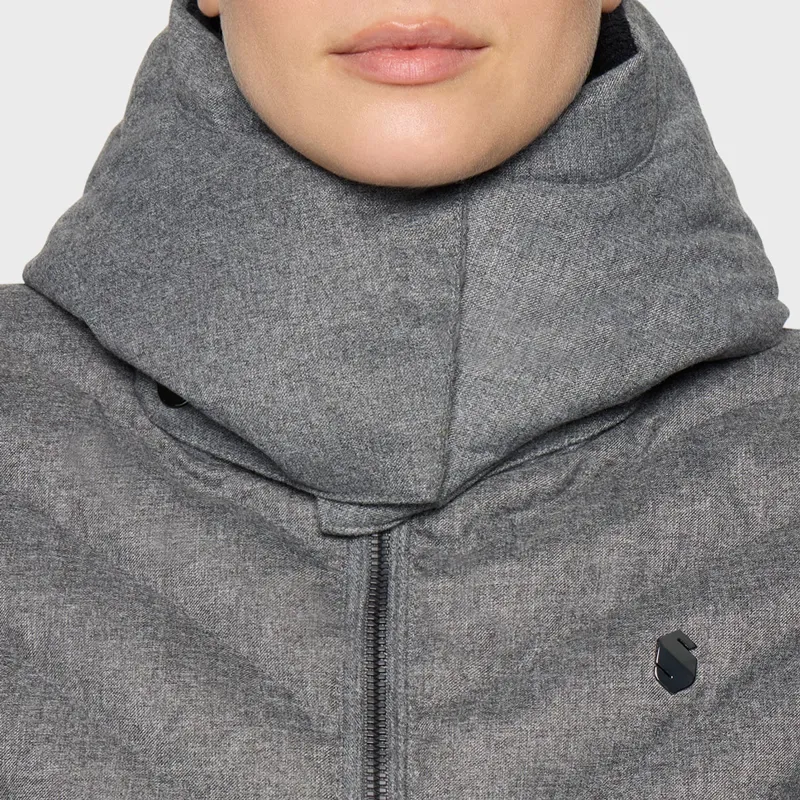 Samshield Chamoniwool Womens Quilted Gilet - Grey-2