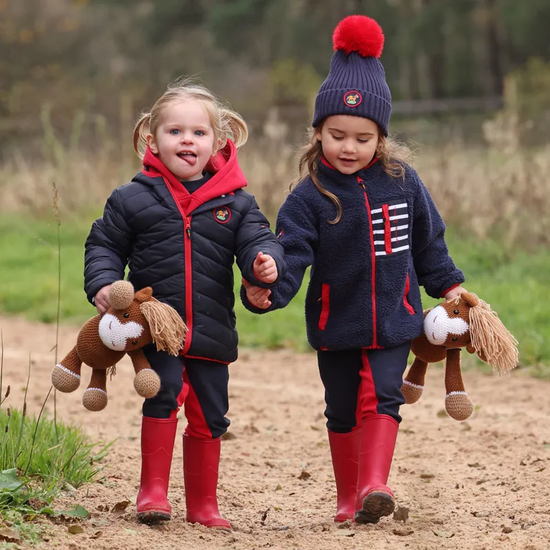 Winnie and Me Junior Padded Coat - Navy-2
