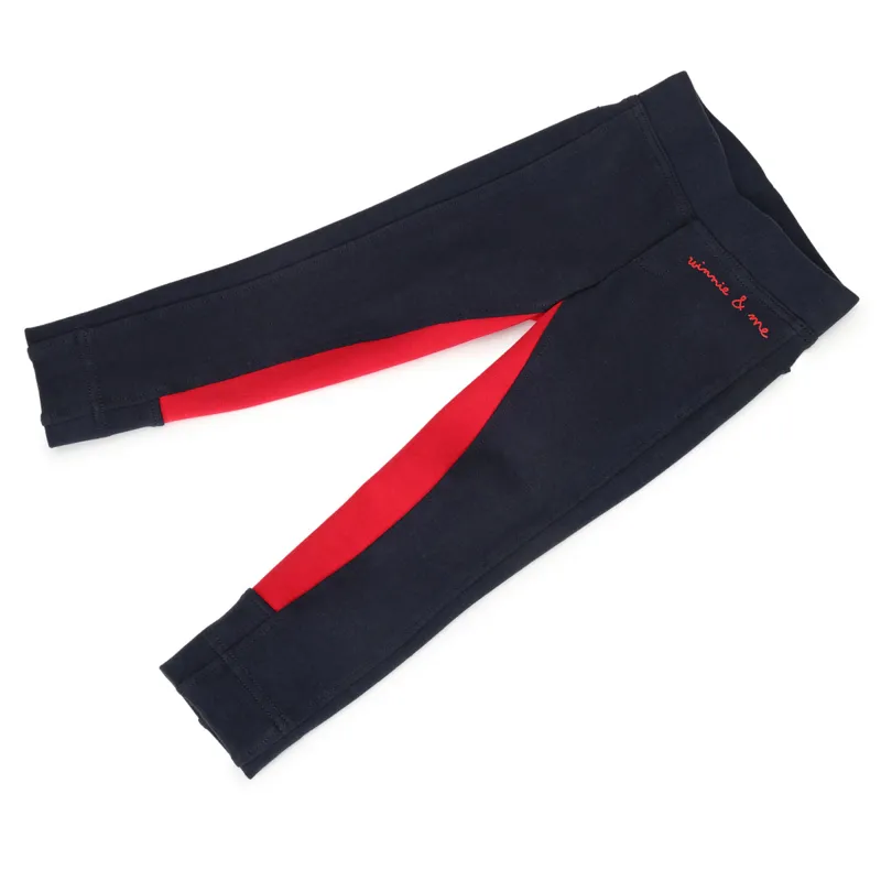 Winnie and Me Junior Jodhpurs - Navy-1