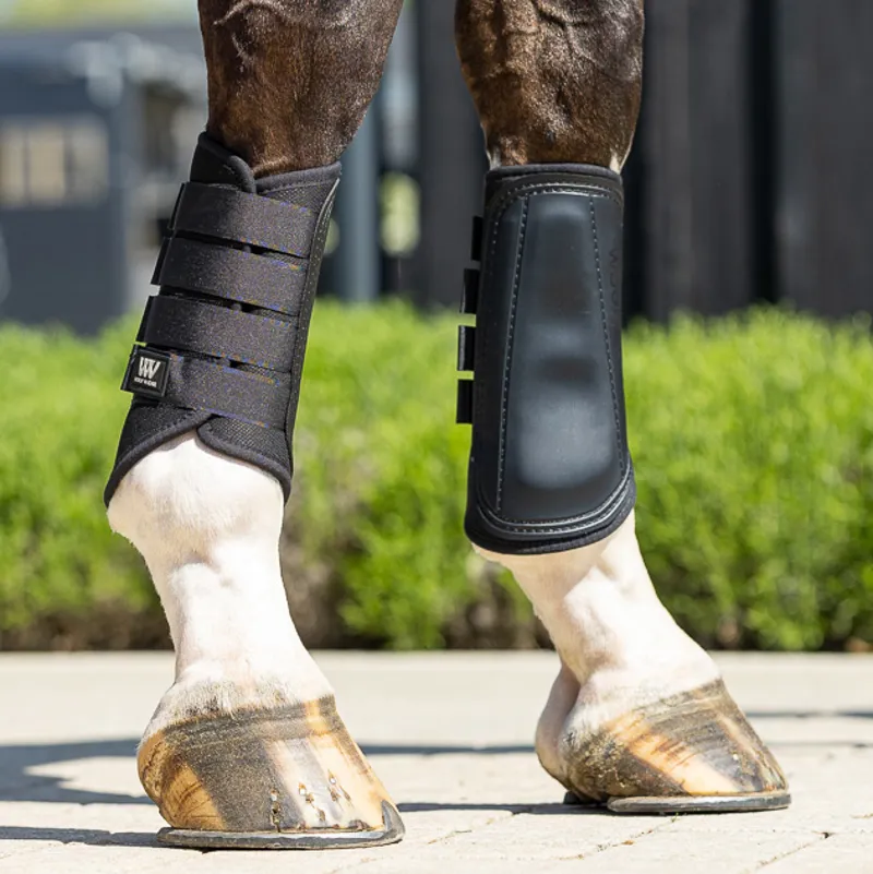 Woof Wear Single Lock Brushing Boots - Black-1