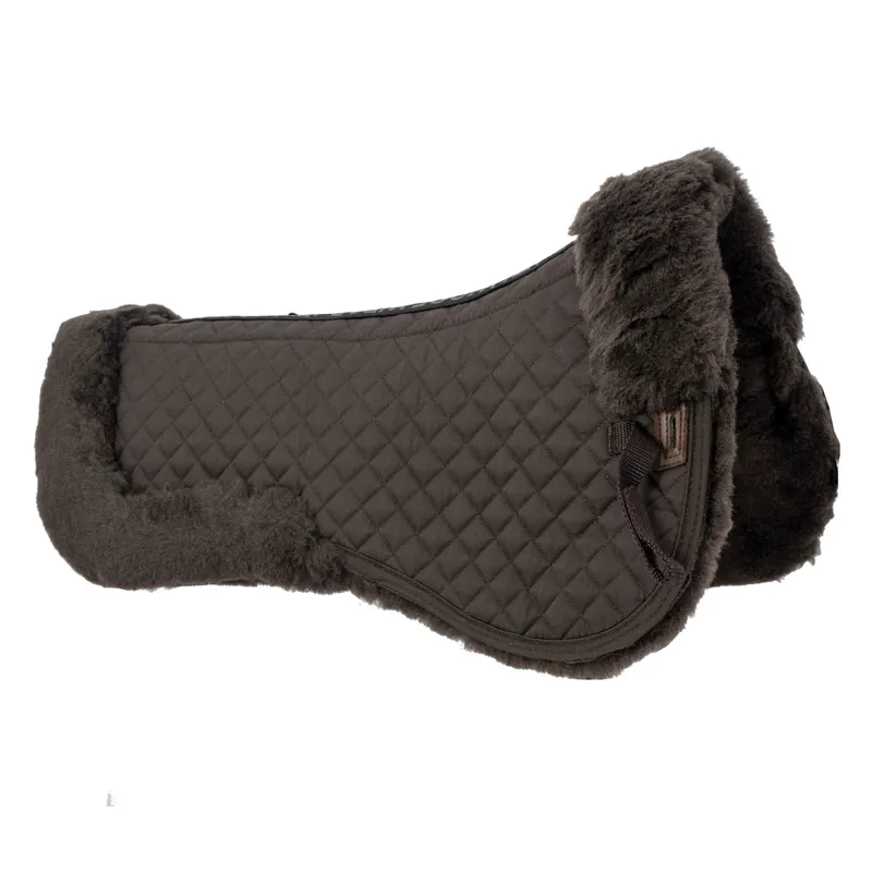 Woof Wear Vision Elegance Sheepskin Half Pad - Chocolate