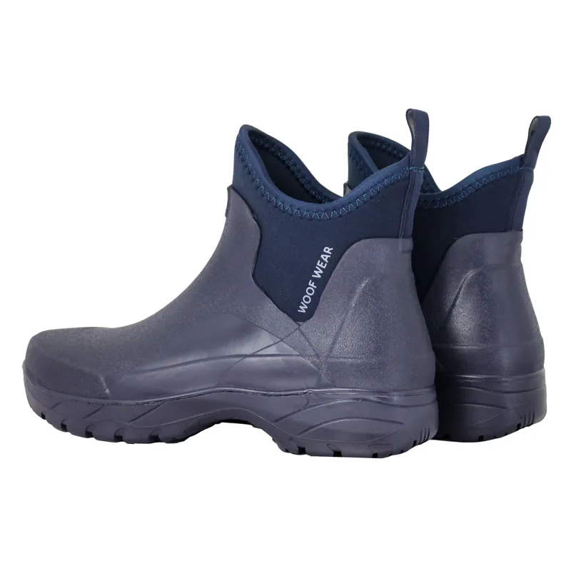 Woof Wear Short Work Boots - Navy-1