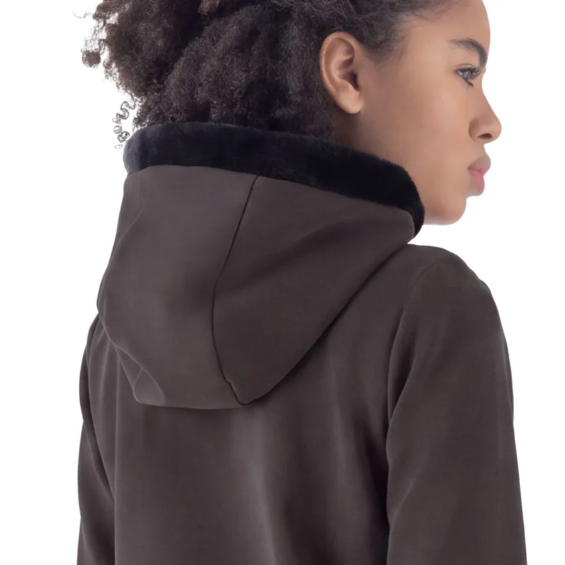 Equiline Eqgert Full Zip Sweatshirt - Coffee Bean-3