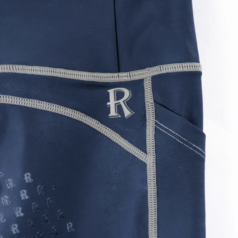 Redpost Adapt Full Grip Junior Riding Tights - Midnight Blue-4