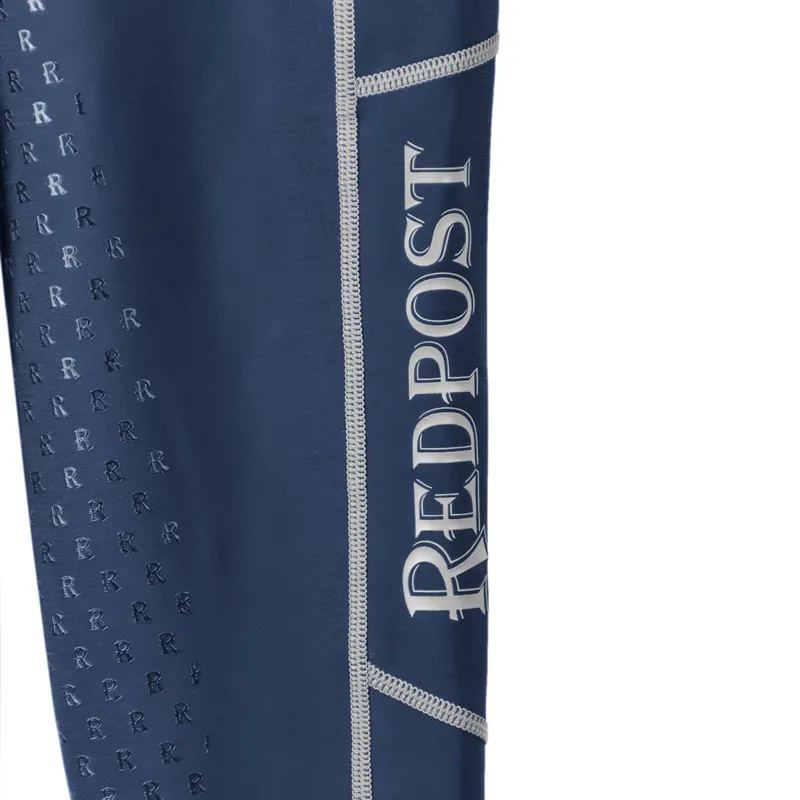 Redpost Adapt Full Grip Junior Riding Tights - Midnight Blue-2