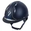 Antares Galaxy Crystal Strip Riding Hat - Blue/Blue