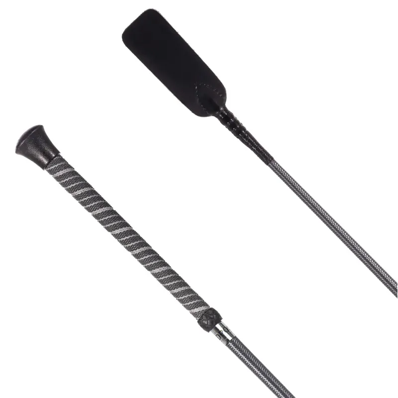 Redpost Rubber Spiral Handle Jump Baton - Grey