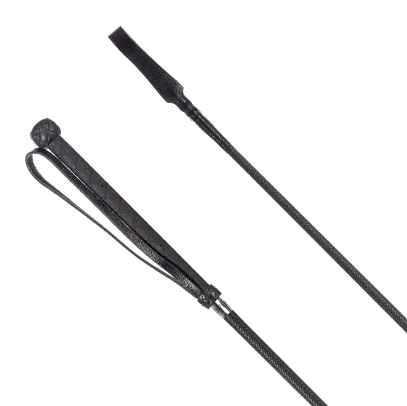 Redpost Braided Everyday Riding Whip - Black