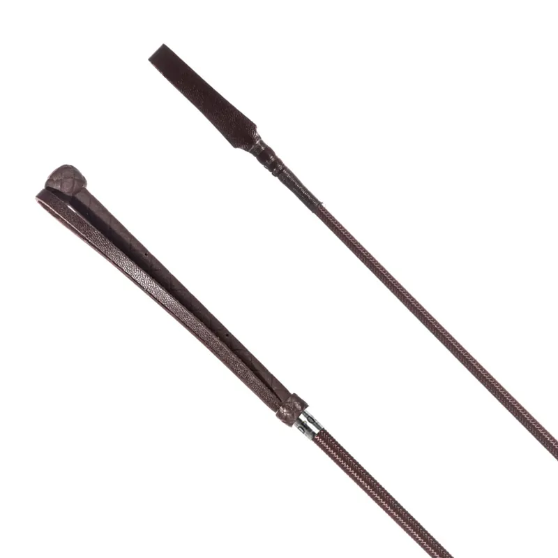 Redpost Braided Everyday Riding Whip - Brown
