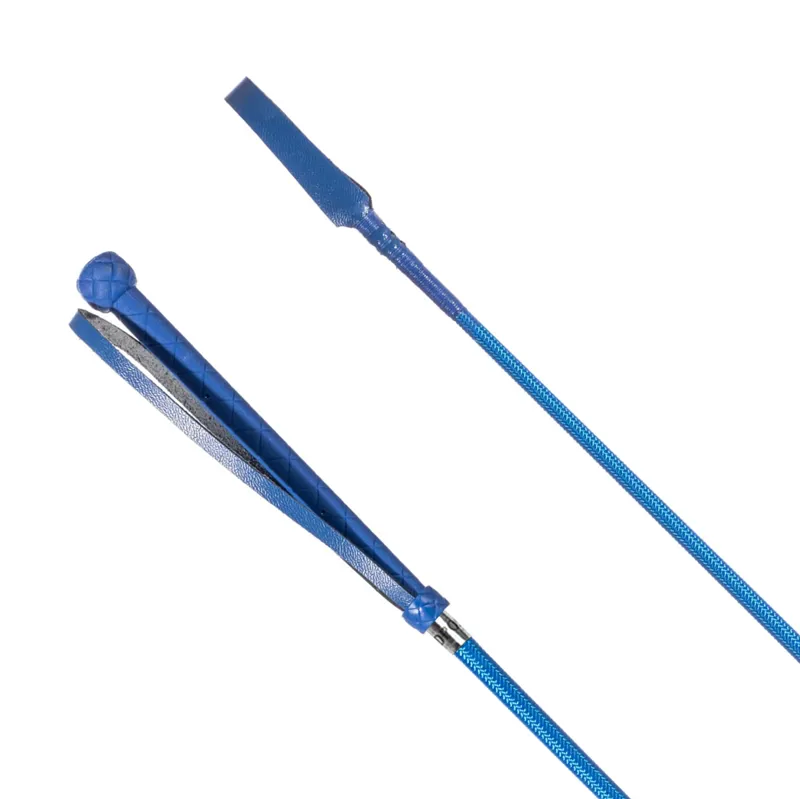 Redpost Braided Everyday Riding Whip - Royal