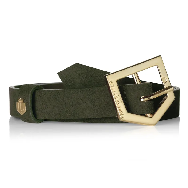 Fairfax and Favor Sennowe Belt - Moss Green