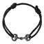 HV Polo Kate Small Bit Bracelet - Black/Steel