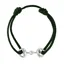 HV Polo Kate Small Bit Bracelet - Dark Green/Silver