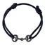 HV Polo Kate Small Bit Bracelet - Dark Navy/Steel