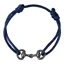 HV Polo Kate Small Bit Bracelet - Navy/Silver