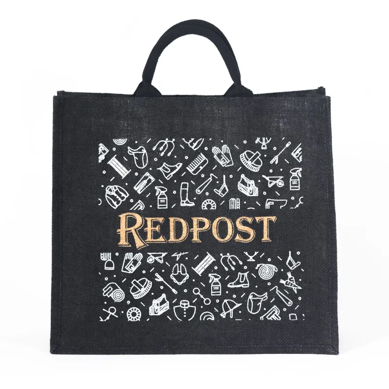 Redpost Original Jute Bag - Black