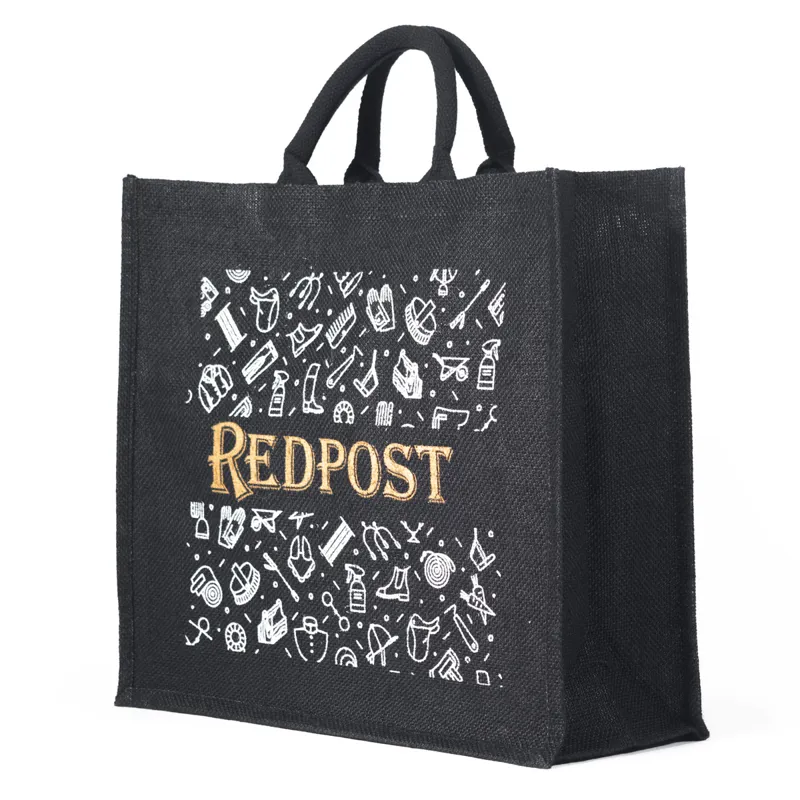 Redpost Original Jute Bag - Black-1
