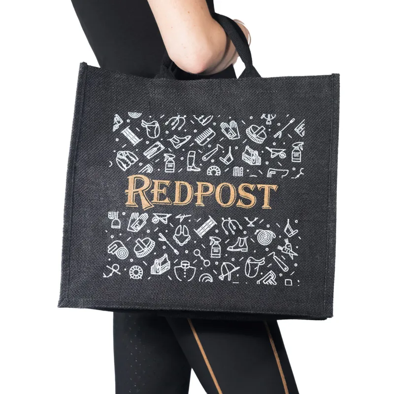 Redpost Original Jute Bag - Black-2