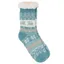 Platinum House Womens Sherpa Socks - Teal