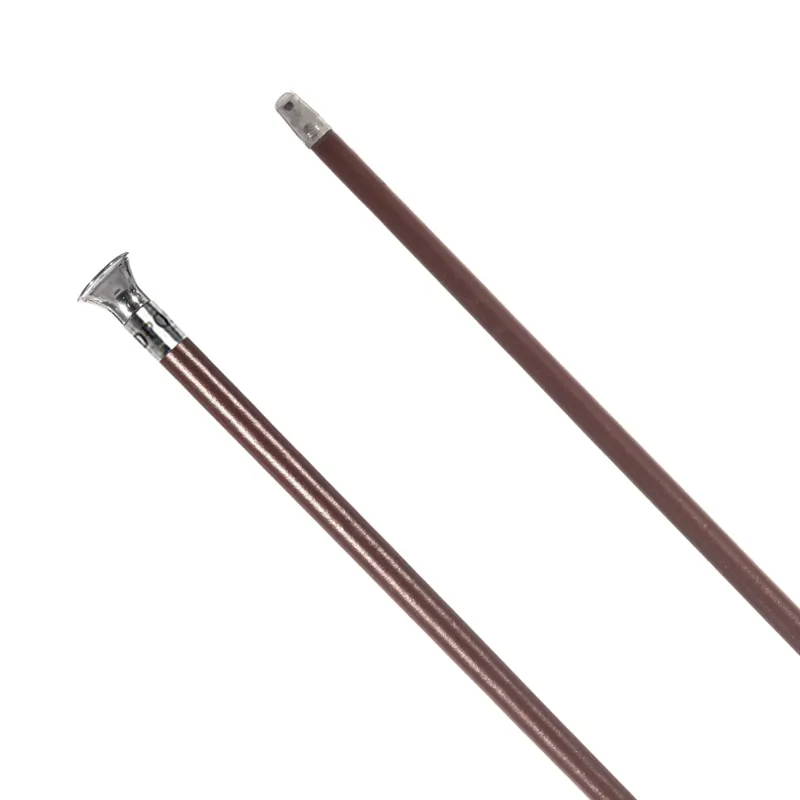 Redpost Silver Cap Show Cane - Brown