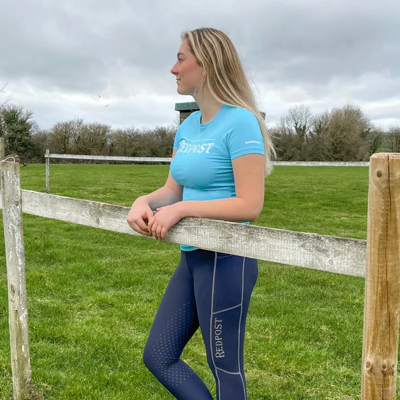 Redpost Original Ladies Tee - Surf Blue-4