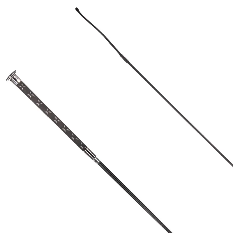 Redpost X-Grip Dressage Whip - Black