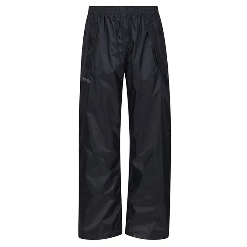 Regatta Stormbreak Junior Waterproof Overtrousers - Navy-4