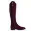 Fairfax and Favor Regina Flat Boots - Plum Suede