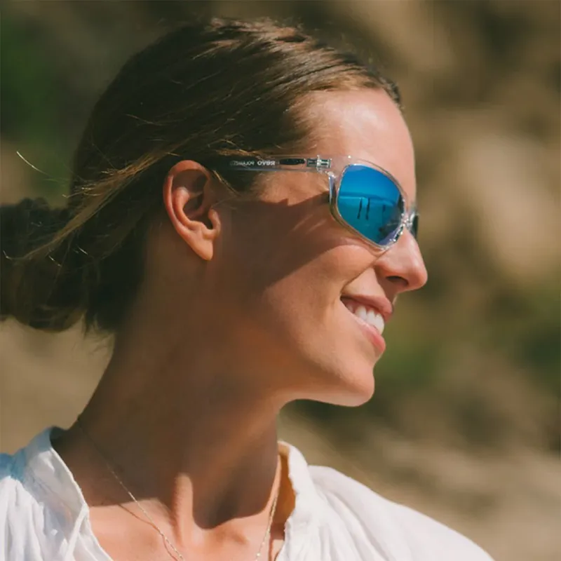 Revo Jude Sunglasses - Crystal/H20 Heritage Blue-3