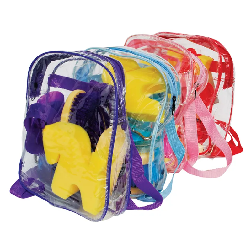 Rhinegold Junior Grooming Kit Back Pack - Purple