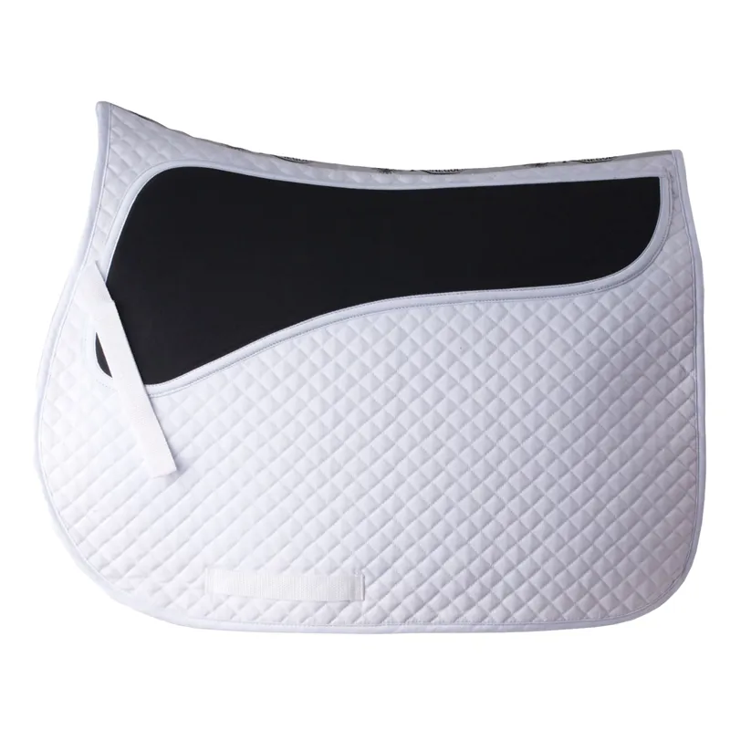 Rhinegold Pressure Pad Saddlecloth - White